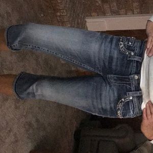 Miss Me Signature Crop, sz 27